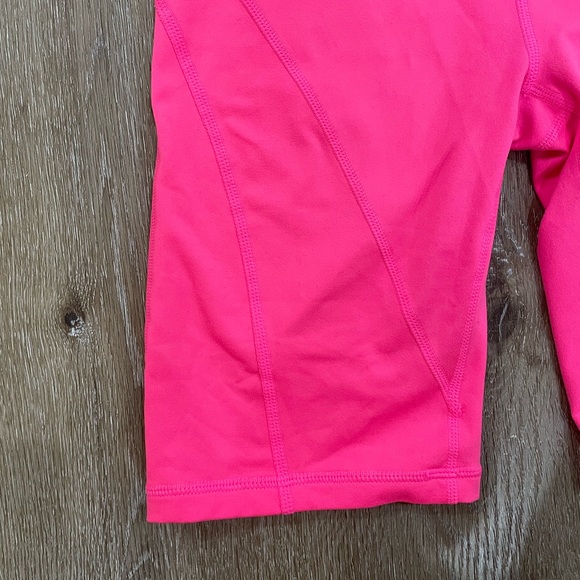 Free People Movement Biker Baby Shorts Hot Pink Size Small - Picture 5 of 9